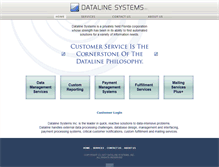 Tablet Screenshot of datalinesys.com